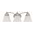 *EMPIRE 3 Light 21 Vanity With Frosted White