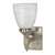 Brushed Nickel 1 Light 100 Watts A 19 Vanity *triumph