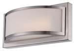 Brushed Nickel 1 4.8W LED Sconce