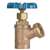 Not For Potable Use 3/4 Bronze FIP X Hose Boiler Drain