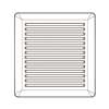 Grille Nutone 695 & 696N With 8