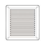 Grille Nutone 695 & 696N With 8