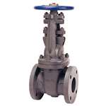 6 Cast Iron 125# Flanged Outside Stem & Yoke Gate