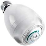 1.5 GPM Showerhead Massage Earth White