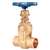 Not For Potable Use 1/2 Bronze 125# Sweat Non-Rising Stem Gate
