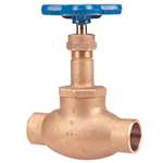 Not For Potable Use 3/4 Bronze 125# Sweat PTFE Globe
