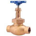 Not For Potable Use 1/2 Bronze 150 # Sweat PTFE Union Bonnet Globe