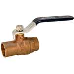 Not For Potable Use 3/4 Brass 400 # Sweat SP Ball Valve