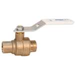 Lead Law Compliant 1 Bronze 600 # Sweat Full Port Ball Valve