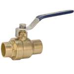 Not For Potable Use 3 Fobs 600 # Sweat Full Port Ball Valve