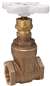 Lead Law Compliant 1/2 Bronze 125# Threaded Non-Rising Stem Gate