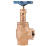 Not For Potable Use 1/2 Bronze 125# Threaded PTFE Angle