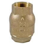 Lead Law Compliant 1-1/4 Bronze 250 # Vertical PTFE Check