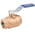 Not For Potable Use 2-1/2 Bronze 600 # Threaded SP Ball Valve