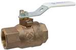 Lead Law Compliant 1 Bronze 600 # Threaded Full Port Ball Valve