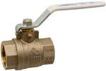 Lead Law Compliant 2-1/2 Fobs 600 # Threaded Full Port Ball Valve