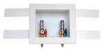 WM Outlet Box 1/4 PEX Turn Brass Hammer Valve