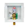 Lead Law Compliant Ice Maker Box Metal Quarter Turn Valve Sweat