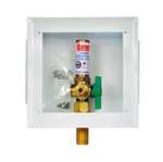 Lead Law Compliant Ice Maker Box Metal Quarter Turn Valve Sweat