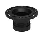 4 ABS Twist-N-Set Closet Flange