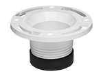 4 PVC Twist-N-Set Closet Flange