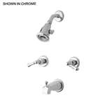 2 Handle Tub and Shower Trim Kit *pfirst Polished Chrome
