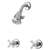2 Handle Shower Only Trim *pfirst Chrome and Porcelain