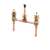 2 Handle Roman Tub Rough In FIX Body Kit