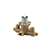 Single Control Pressure Balance Valve Ceramic Disc W/Stp