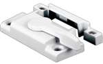 White Vinyl Window Satin Sheen Lock