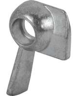 Chrome Diecast Window Satin Sheen Lock Left Hand 5 Pack