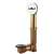 Trip Lever Waste & Overflow With Nuts Polished Chrome