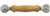 Wood HDLE Screen Tool Steel BB Wheel