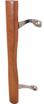 Wood Patio DR PULL Chrome Bracket