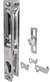 Chrome Glass DR Latch & PULL