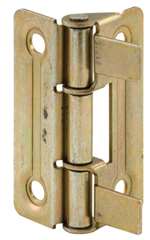 DR Non Mortise Hinge Gold 2 Pack