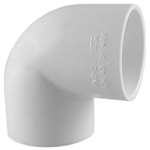 2 PVC Schedule 40 Slip X Slip 90 Elbow