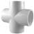 1 PVC Schedule 40 Slip X Slip CRS