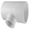 3/4 X 3/4 X 1/2 PVC Schedule 40 Slip X Slip X Female Tee