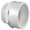 3/4 PVC Schedule 40 Slip X Male Adapter