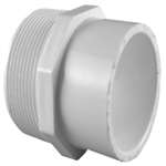1-1/4 X 1 PVC Schedule 40 MXS Adapter