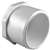 2 PVC Schedule 40 Spigot Plug