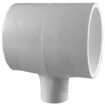 1 X 1 X 1/2 PVC Schedule 40 Slip X Slip X Slip Tee