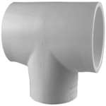 1-1/4 PVC Schedule 40 Slip X Slip X Slip Tee
