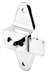 Sliding Latch 3-1/2 Centers Chrome