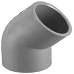 3 PVC Schedule 80 Slip X Slip 45 Elbow