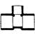 1-1/2 X 1-1/2 X 3/4 PVC Schedule 80 Slip X Slip X Slip Tee