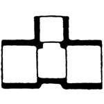 2 X 2 X 3/4 PVC Schedule 80 Slip X Slip X Slip Tee