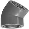 3/4 PVC Schedule 80 Thread 45 Elbow