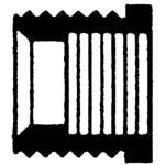 2 X 1/2 PVC Schedule 80 Thread Bushing